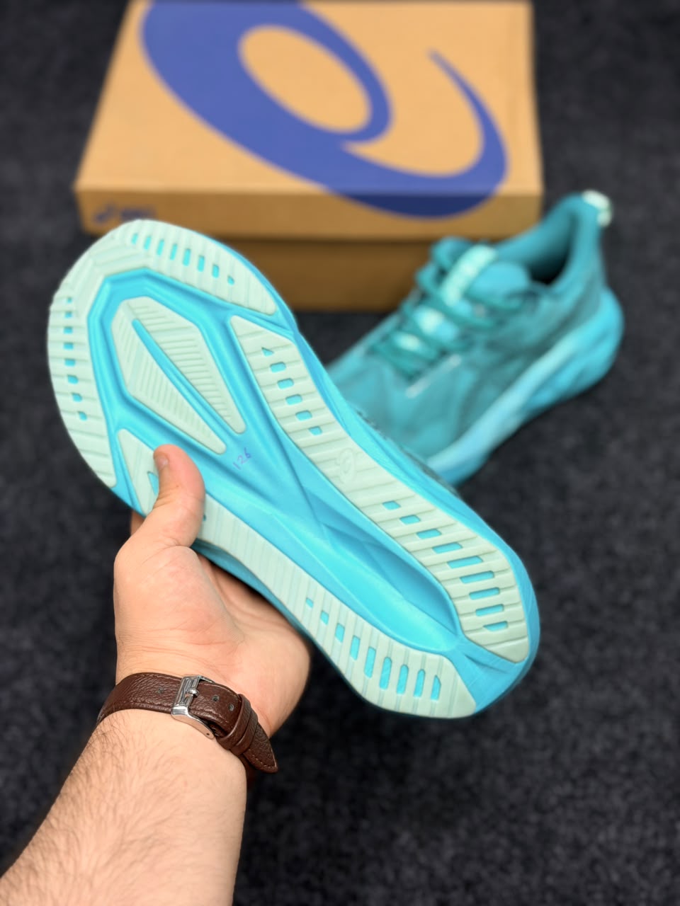 ASICS NOVABLAST 5 – Turquoise / Black