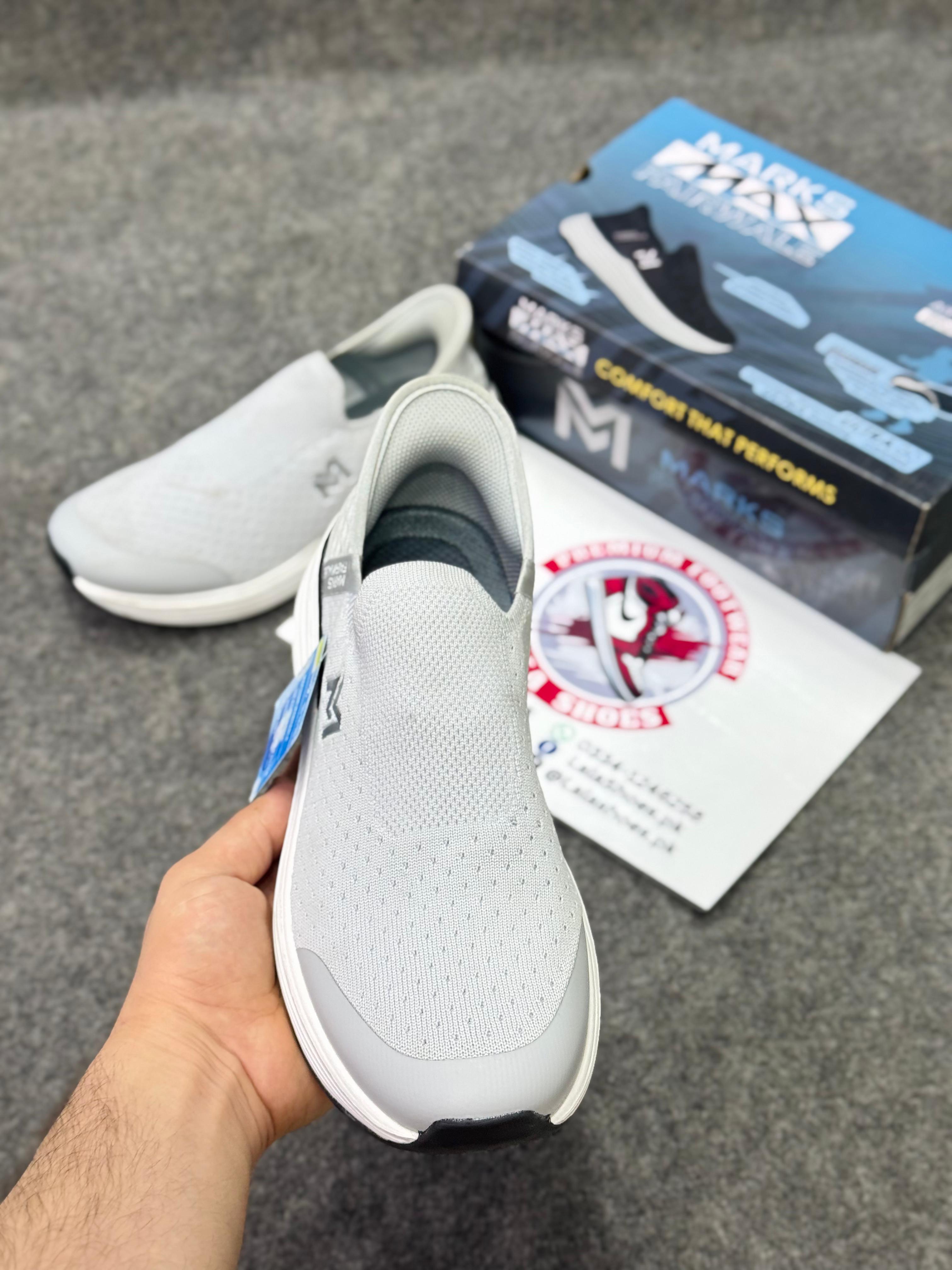 Skechers Max Cushioning Ultra Light weight Light grey
