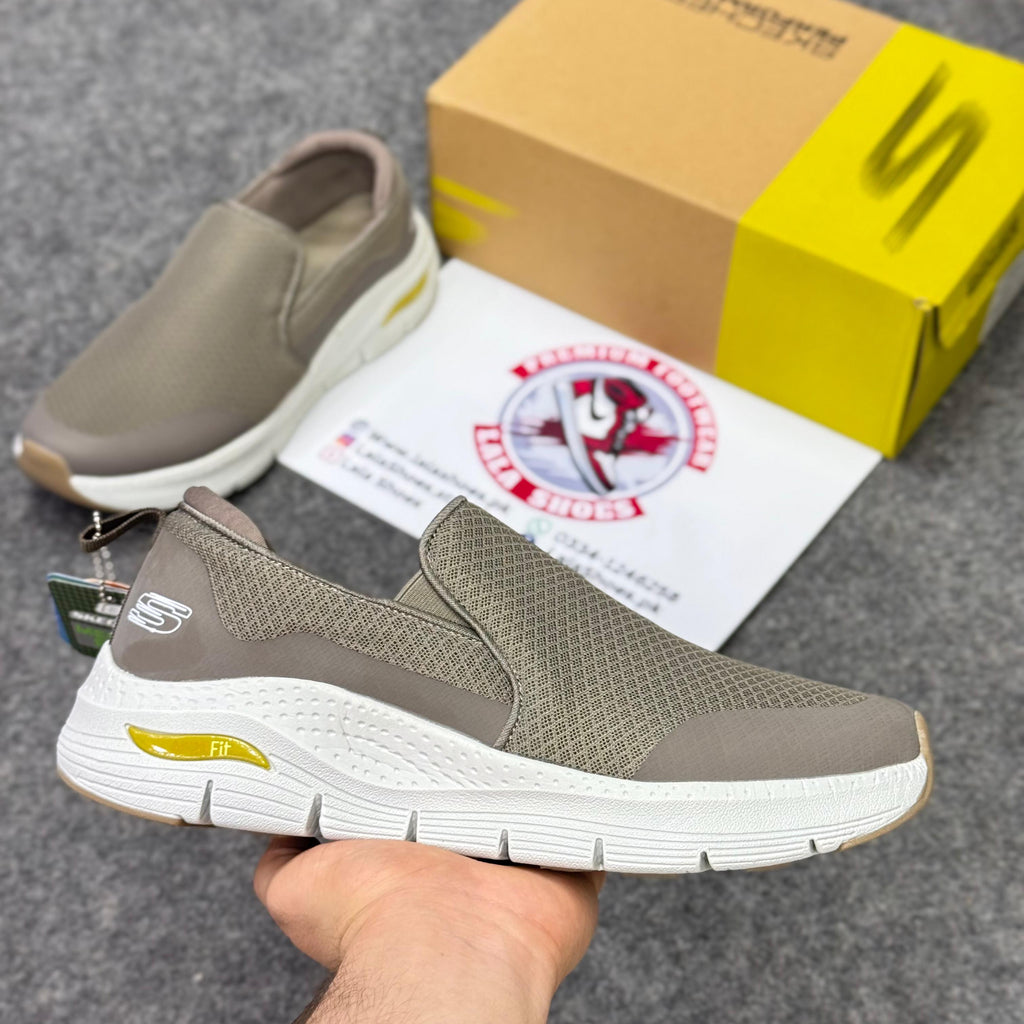 Skechers  Arch fit Khaki - Orthopedic Shoes