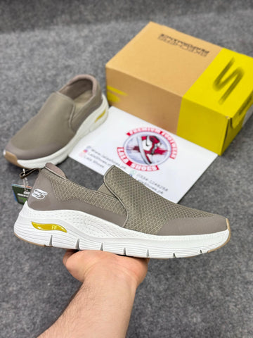 Skechers  Arch fit Khaki - Orthopedic Shoes