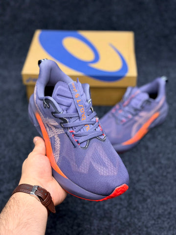ASICS NOVABLAST 5 – Grey / Orange