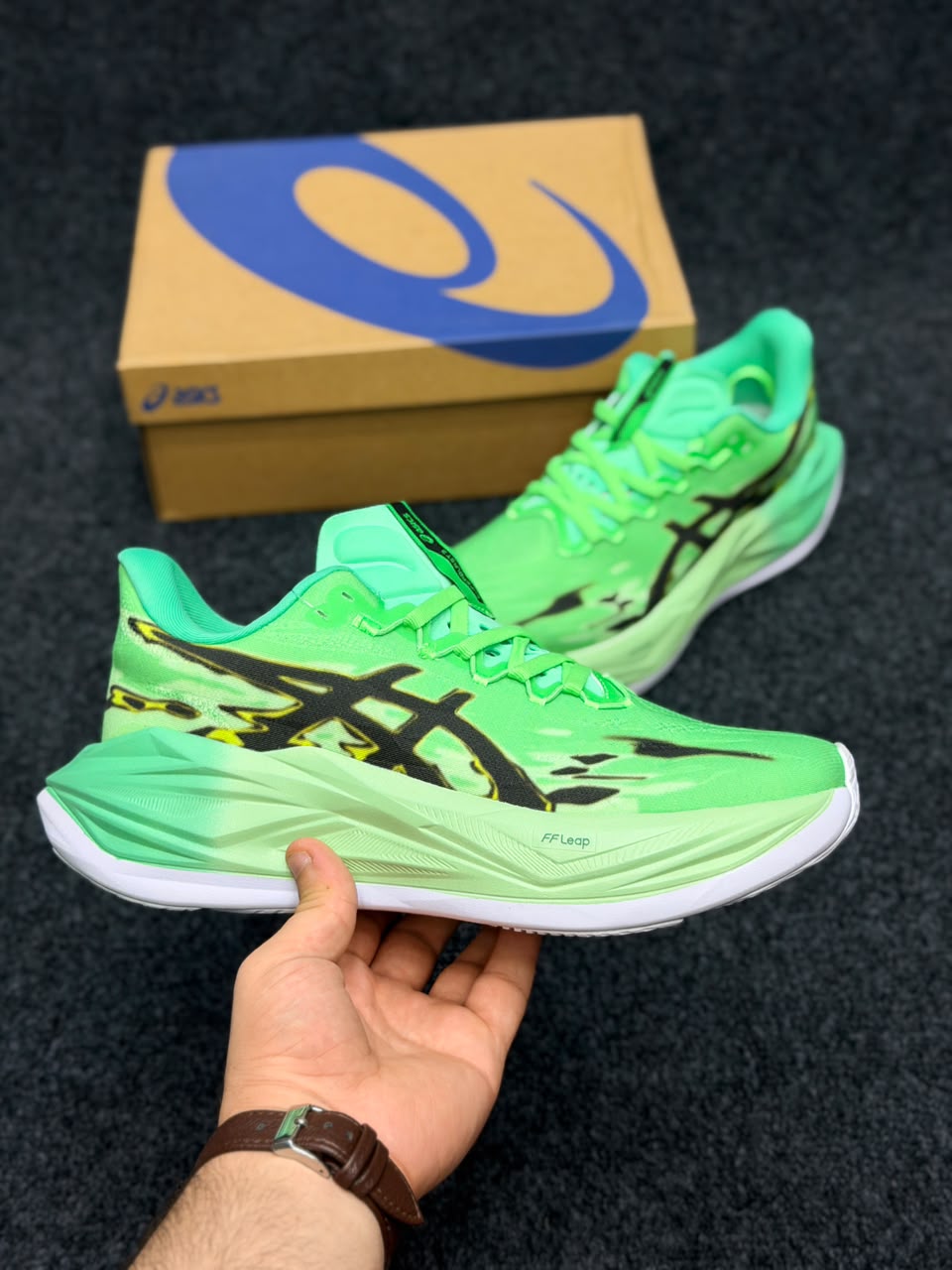 ASICS Superblast 3 – Neon Green / Black